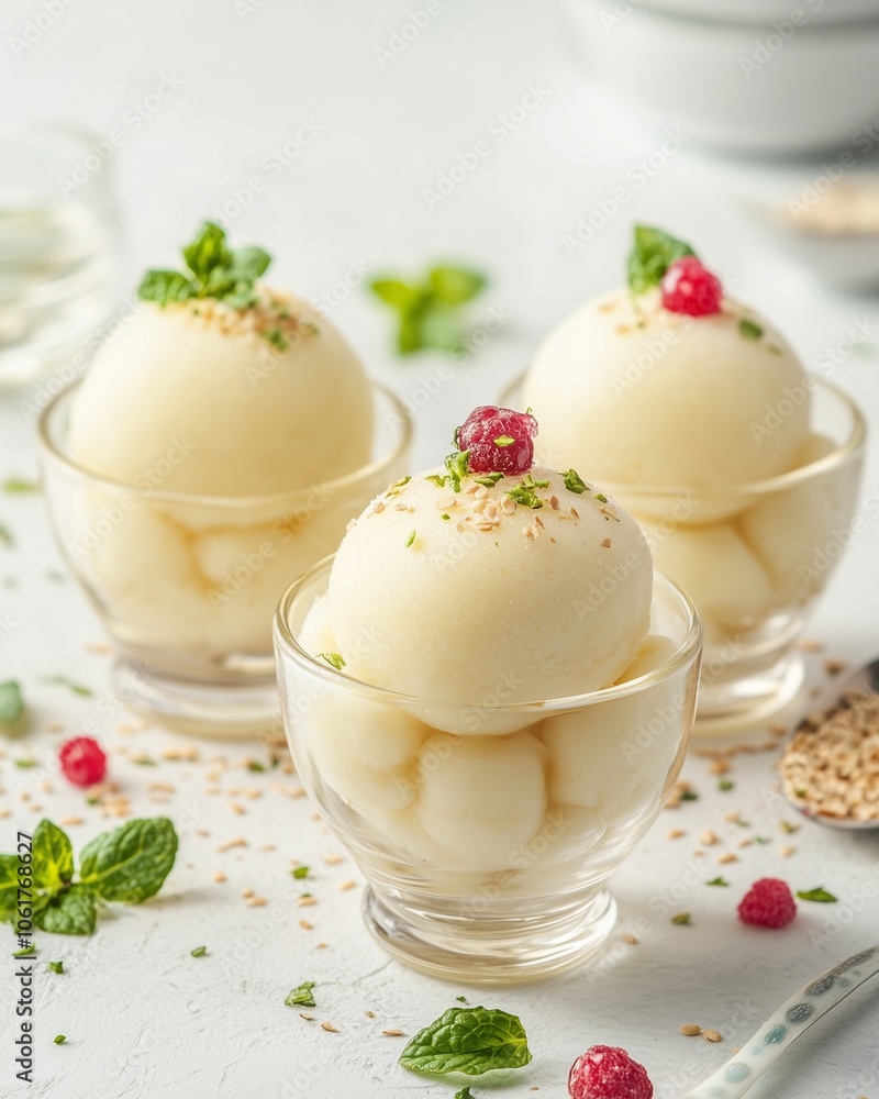 Rasgulla dessert , look very delicious Rasgulla dessert , look very delicious