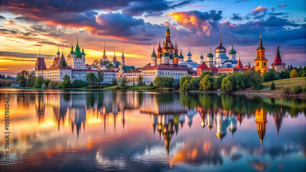 Evening Serenity at Izmailovsky Kremlin: Reflections in the Lake, Capturing the Beauty of Twilight and Architectural Splendor in Moscow’s Iconic Landmark Evening Serenity at Izmailovsky Kremlin: Reflections in the Lake, Capturing the Beauty of Twilight and Architectural Splendor in Moscow’s Iconic Landmark