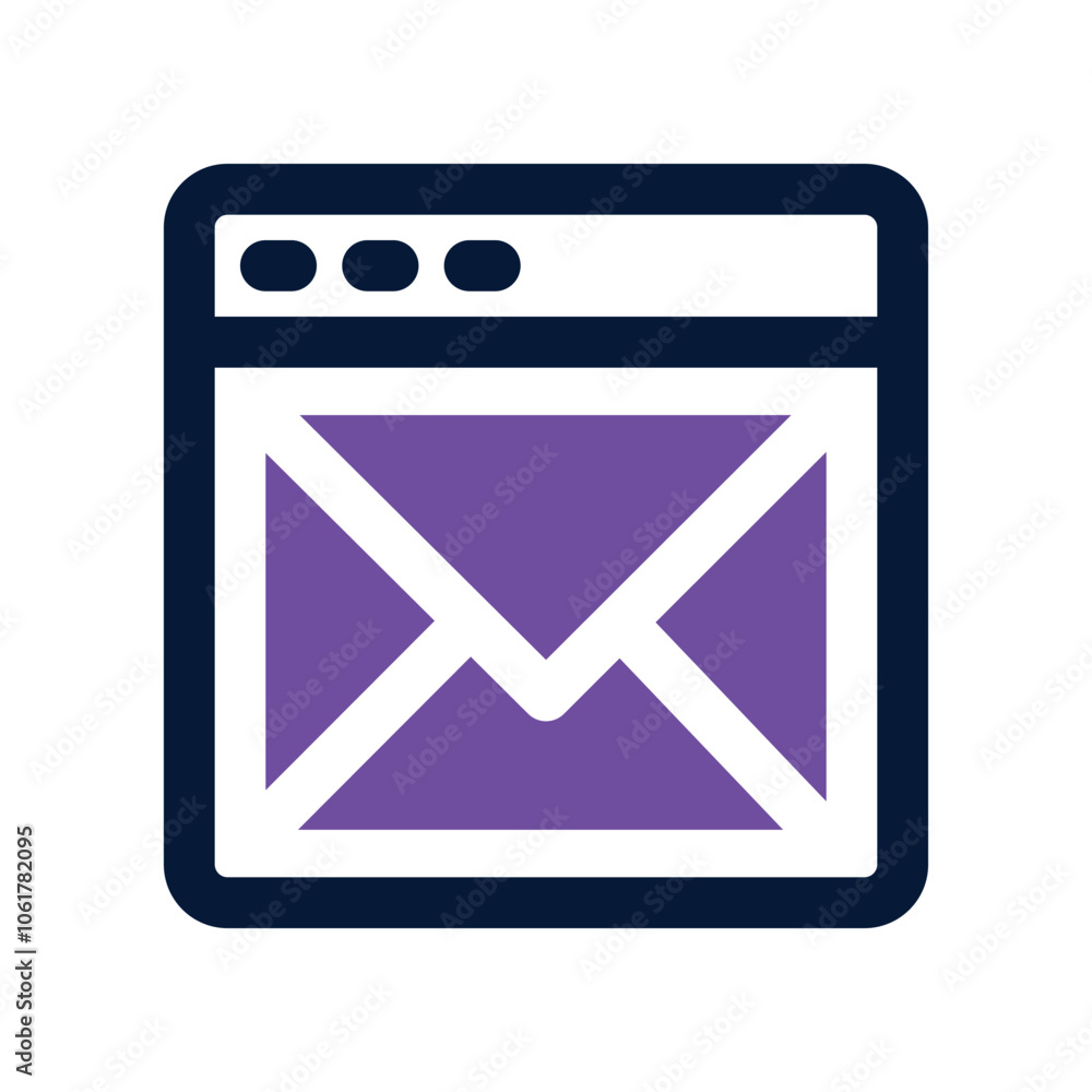 email icon. vector dual tone icon for your website, mobile, presentation, and logo design. email icon. vector dual tone icon for your website, mobile, presentation, and logo design.
