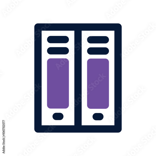 archive icon. vector dual tone icon for your website, mobile, presentation, and logo design.