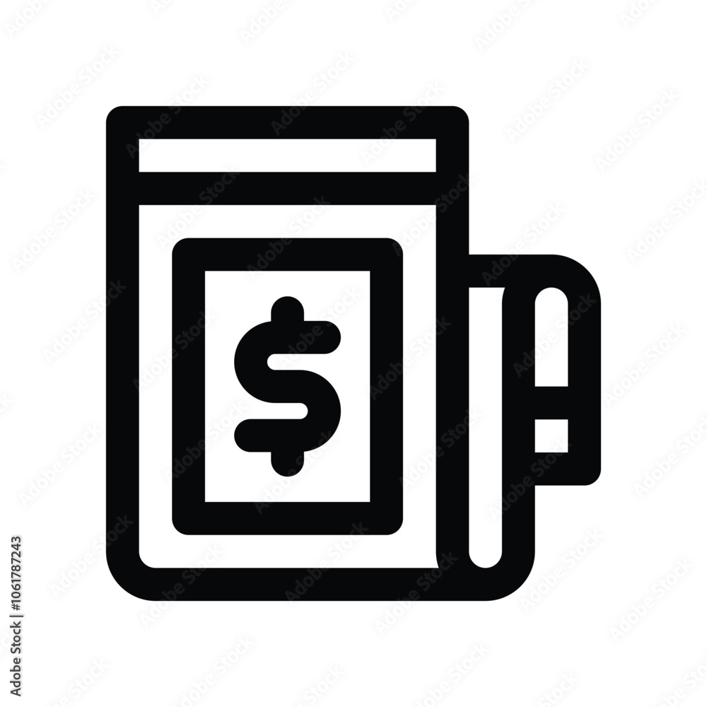 news icon. vector line icon for your website, mobile, presentation, and logo design. news icon. vector line icon for your website, mobile, presentation, and logo design.