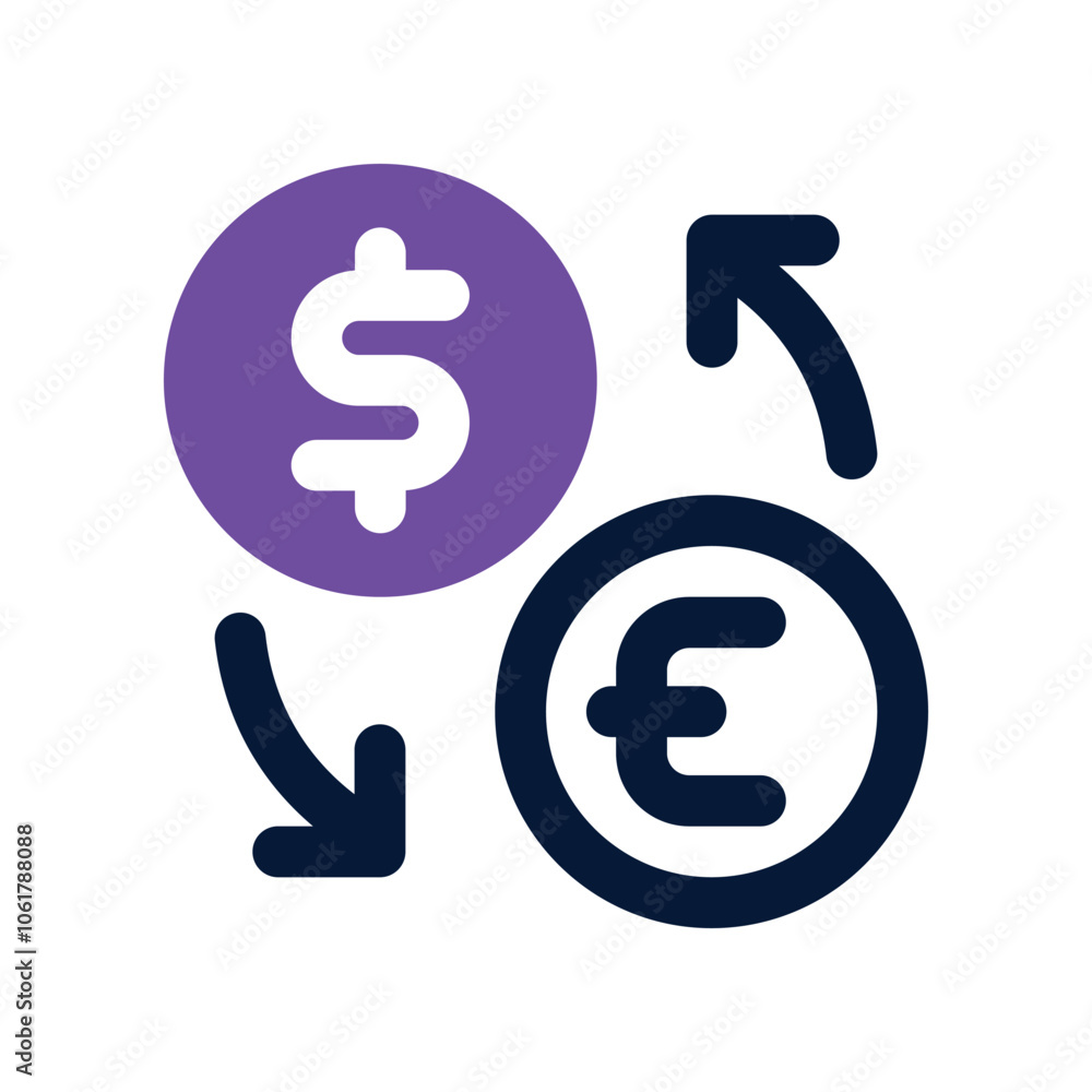 exchange icon. vector dual tone icon for your website, mobile, presentation, and logo design. exchange icon. vector dual tone icon for your website, mobile, presentation, and logo design.