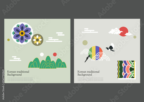 Korean tradition pattern