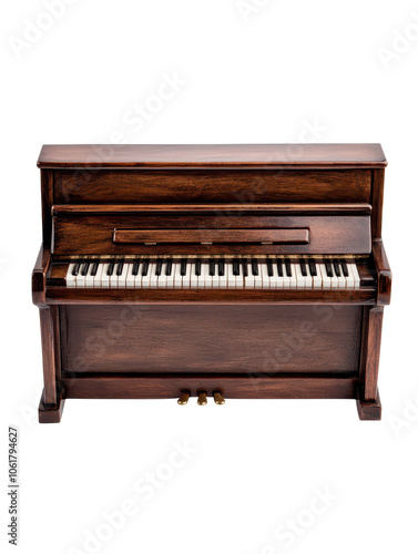 Explore the elegance of a realistic classical piano with detailed keys