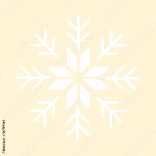 Seamless pattern snowflakes. Geometric background in winter style Christmas red green gold grey cream. Vector template art element for New Year greeting card.