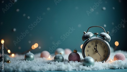 A beautiful clock is dedicate Time for the Holidays photo