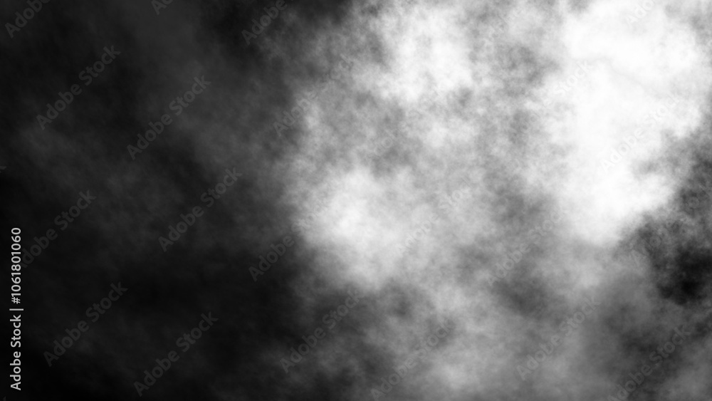 White fog or smoke on black background. White fog or smoke on black background.