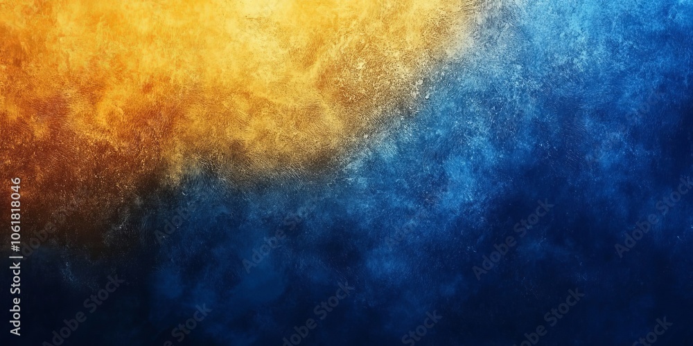 Dark grainy gradient background, blue yellow black abstract noisy texture poster backdrop banner header cover design, Generative AI Dark grainy gradient background, blue yellow black abstract noisy texture poster backdrop banner header cover design, Generative AI