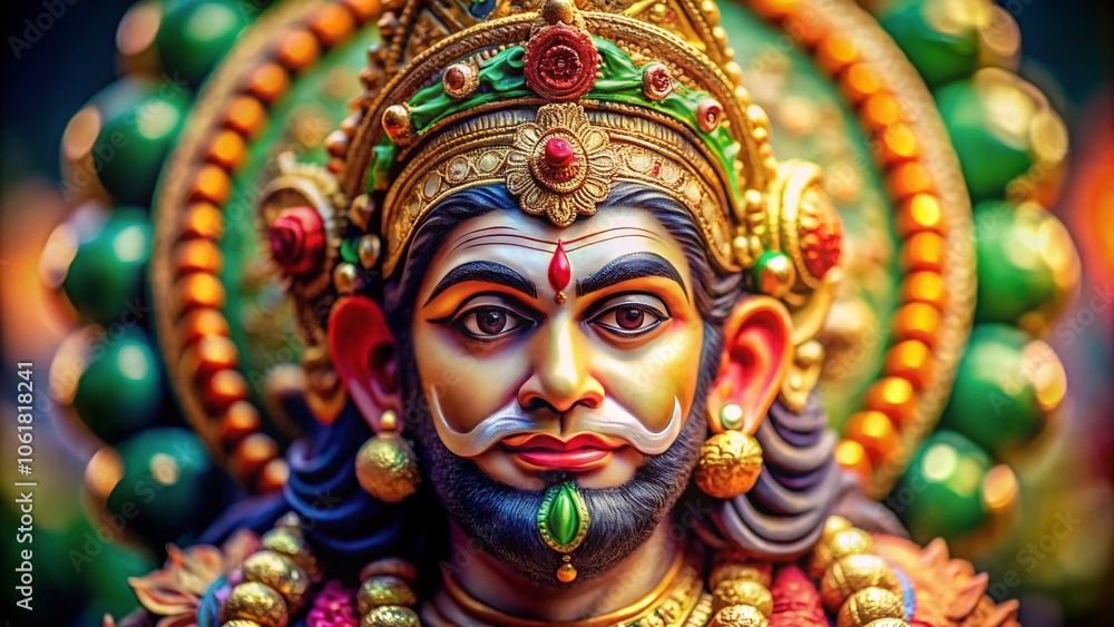 Stunning Tilt-Shift Photography of Lord Hanuman Portrait with Vibrant Colors, Intricate Details, and Spiritual Essence Capturing the Divine Energy of the Hindu Deity for Meditation and Worship Stunning Tilt-Shift Photography of Lord Hanuman Portrait with Vibrant Colors, Intricate Details, and Spiritual Essence Capturing the Divine Energy of the Hindu Deity for Meditation and Worship