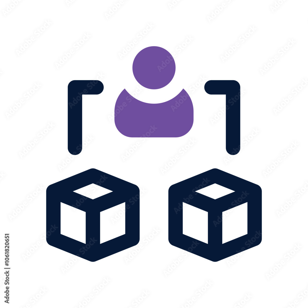 supplier icon. vector dual tone icon for your website, mobile, presentation, and logo design. supplier icon. vector dual tone icon for your website, mobile, presentation, and logo design.
