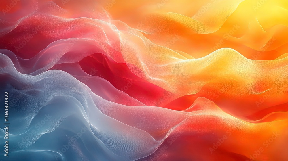 Obraz premium Corporate abstract background with smooth textures and subtle color shifts, symbolizing adaptability and growth