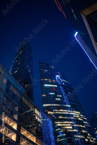 Photography MOSCOW, RUSSIA - 30 SEPTEMBER 2023: Moscow City
