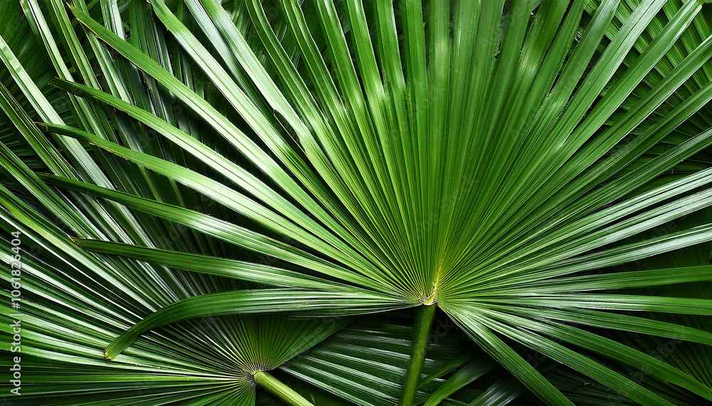 Palm Leaf, Creative background design, focus on the pile of fresh Palm Leaf Palm Leaf, Creative background design, focus on the pile of fresh Palm Leaf