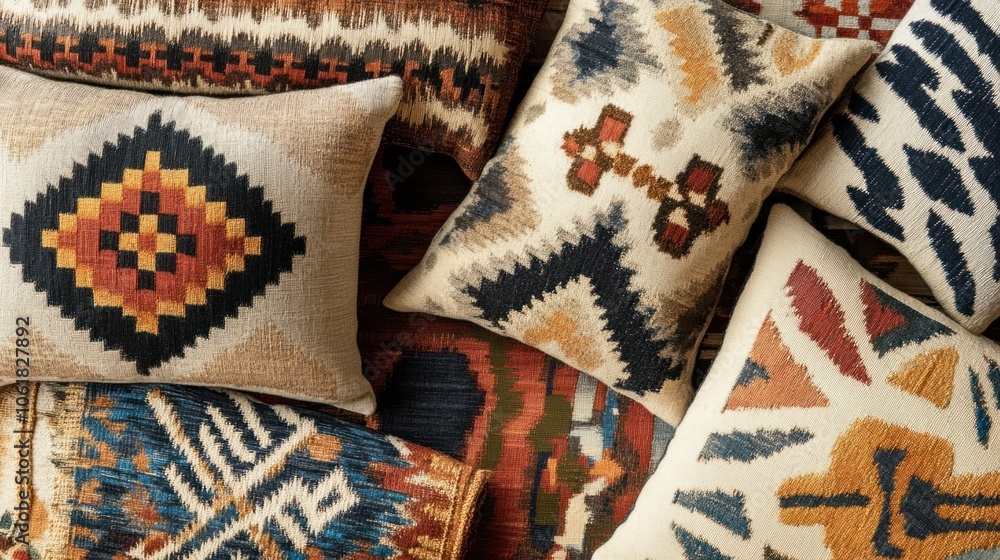 Native American tribal patterns with earthy colors and bold shapes, celebrating indigenous artistry Native American tribal patterns with earthy colors and bold shapes, celebrating indigenous artistry