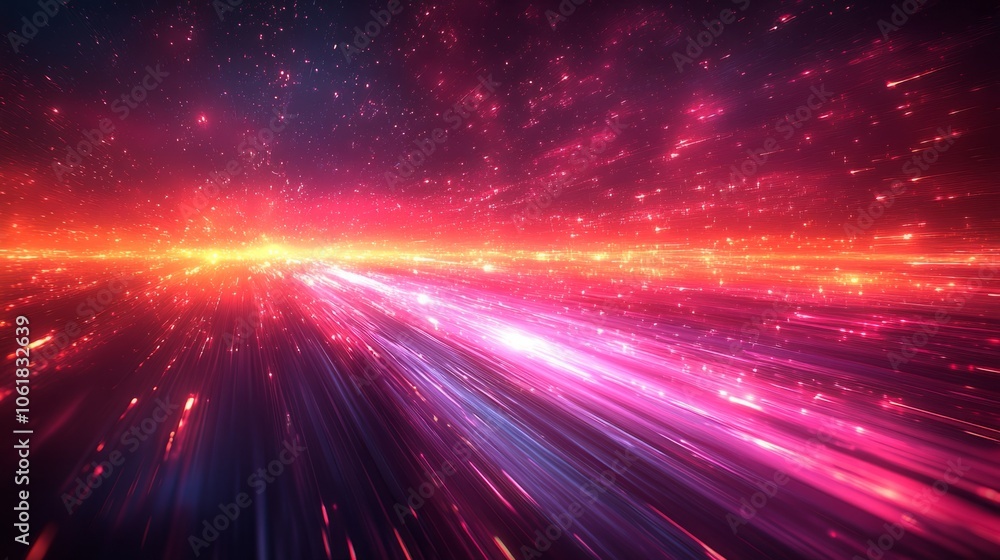 Abstract High-Speed Technology Perspective with Motion Blur Effects - Dynamic Visual Representation of Speed and Innovation Abstract High-Speed Technology Perspective with Motion Blur Effects - Dynamic Visual Representation of Speed and Innovation
