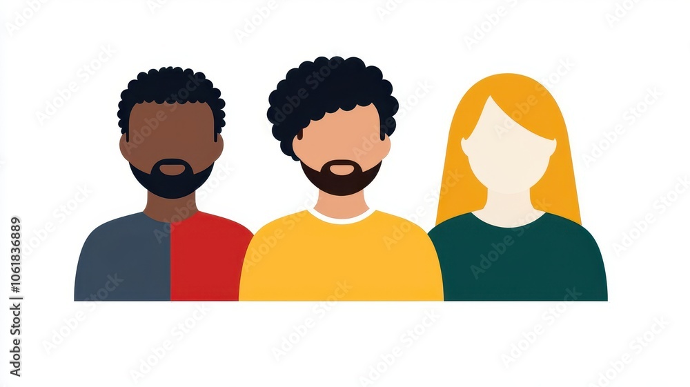Fototapeta premium Target Audience Definition Defining ideal customer profiles and buyer personas, strategic marketing plan example, ensuring messaging aligns with audience needs