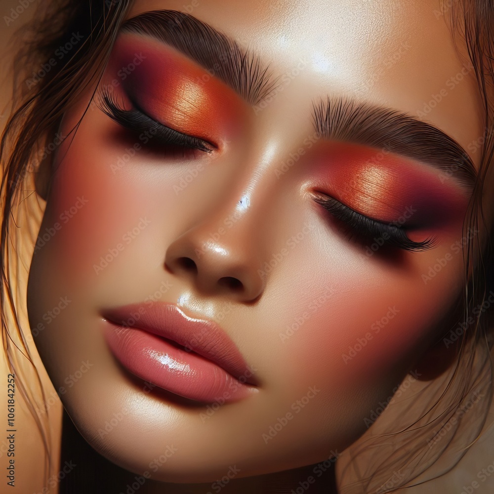 Sunset Eyes Warm sunset inspired eyeshadows blending oranges pi Sunset Eyes Warm sunset inspired eyeshadows blending oranges pi