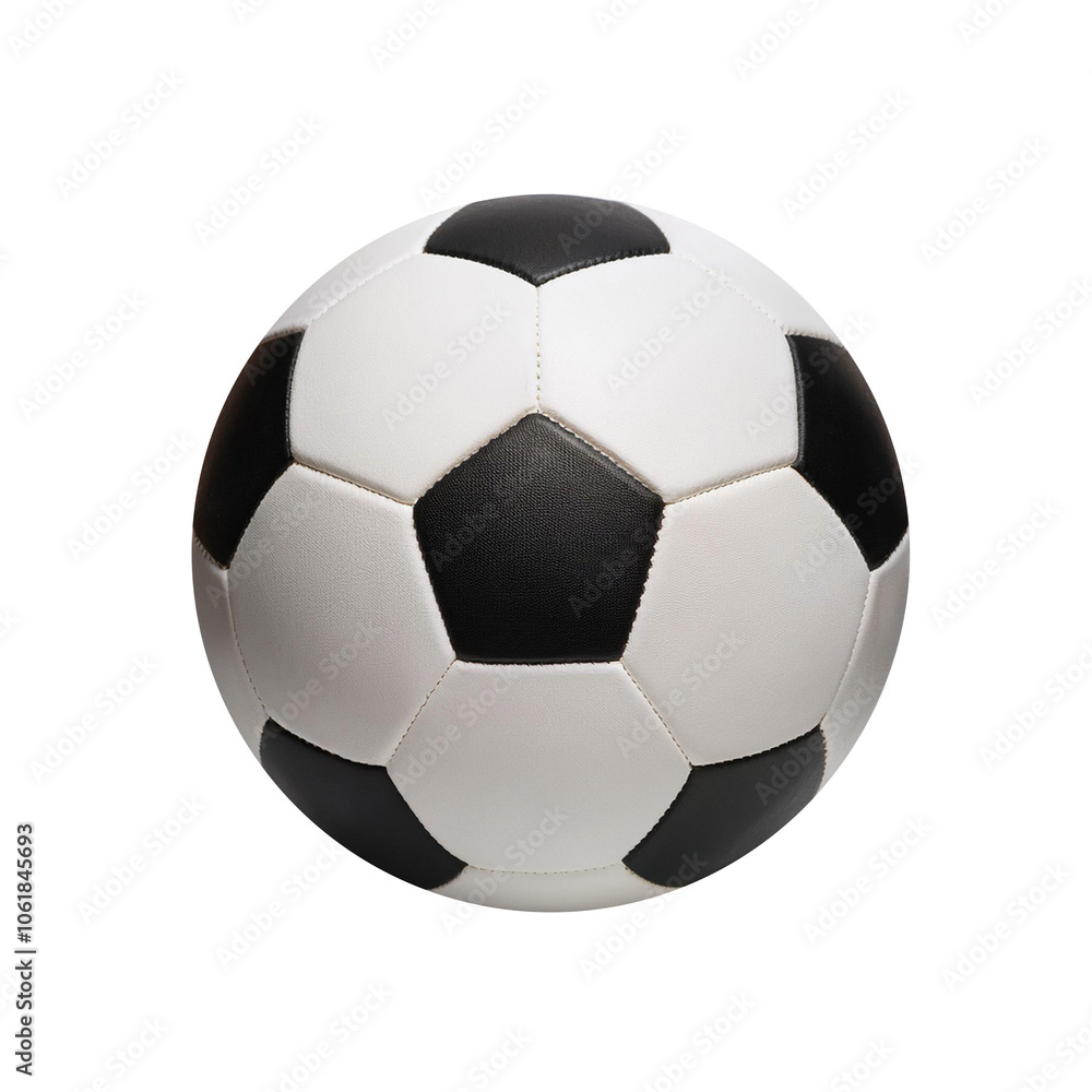 Football Soccer Ball on White Background Football Soccer Ball on White Background