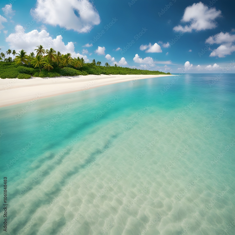 Fototapeta premium beach with turquoise water