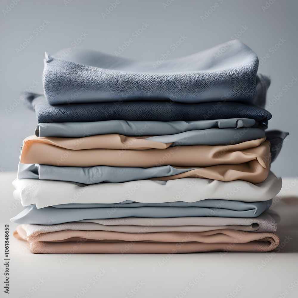 stack of clothes isolated stack of clothes isolated