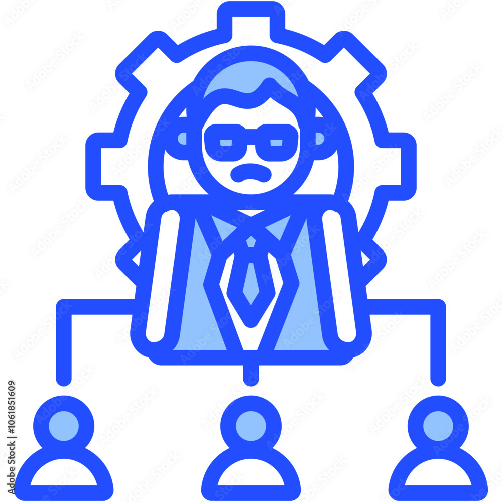 Obraz premium Manager Icon