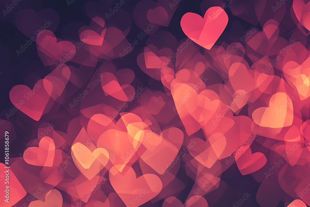 A minimalistic background, featuring subtle, elegant heart shapes and soft pastel colors. A minimalistic background, featuring subtle, elegant heart shapes and soft pastel colors.