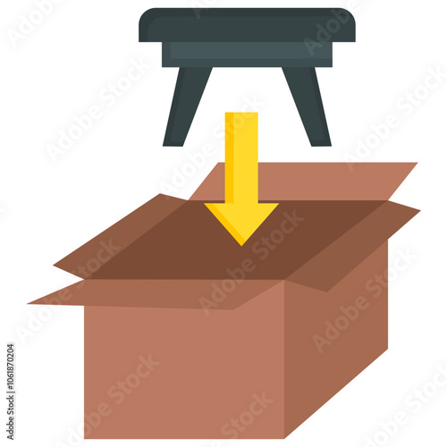Packing Label Icon