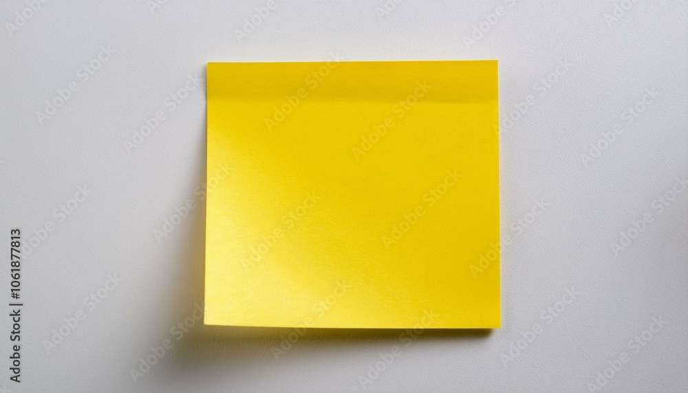 yellow sticky note on isolate transparency background, PNG yellow sticky note on isolate transparency background, PNG