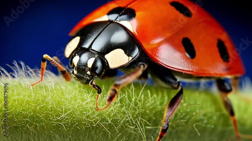 Ladybug Macro Video - generative ai, üretken yapay zeka