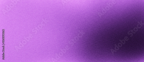 Grainy gradient purple color abstract background glowing wave dark backdrop, noise texture banner poster header design 
