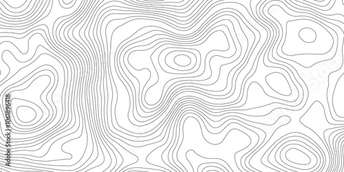 White wave paper curved reliefs abstract background. Abstract topographic contours map background. luxury topographic wavy pattern and geographic grid map design . Abstract lines background.