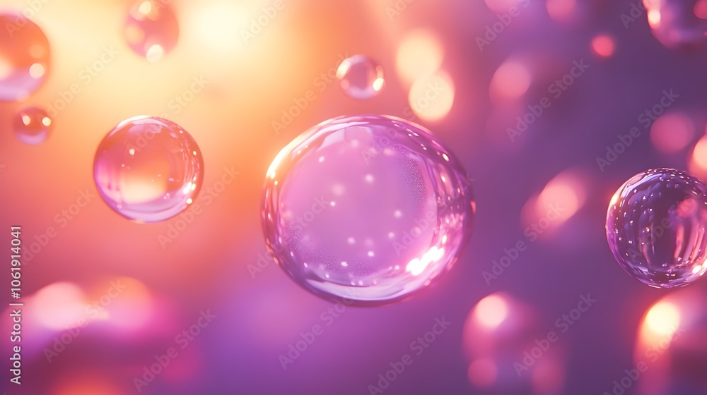 Vibrant Floating Gradient Spheres with Frosted Glass Overlay and Soft Glow Effect Vibrant Floating Gradient Spheres with Frosted Glass Overlay and Soft Glow Effect