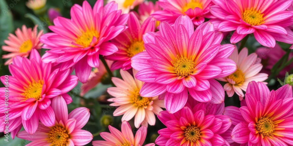 Close up of colorful flowers in a garden, beauty, botanical Close up of colorful flowers in a garden, beauty, botanical