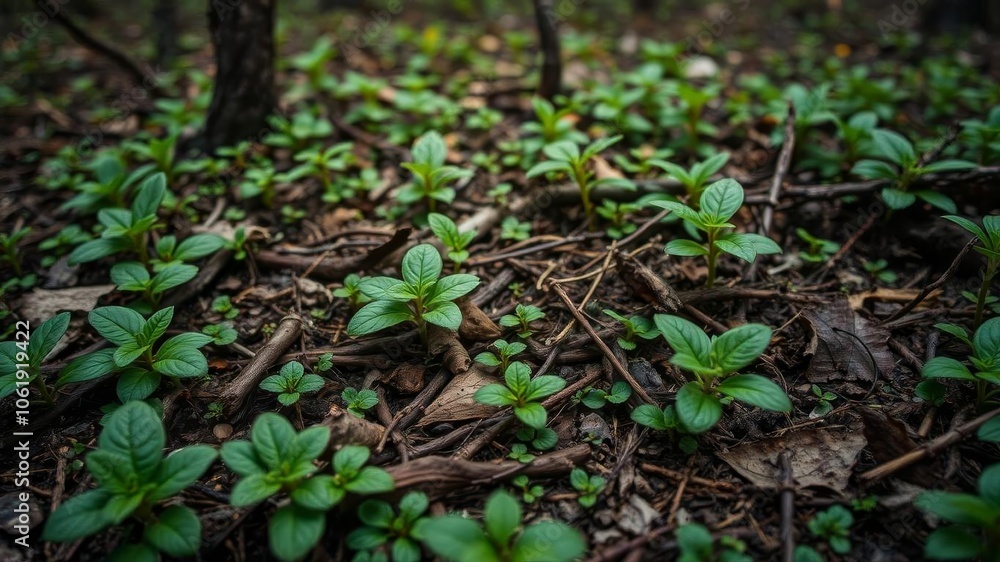 Close-up of lush green moss covering the forest floor, showcasing its vibrant and delicate texture, environment, earthy Close-up of lush green moss covering the forest floor, showcasing its vibrant and delicate texture, environment, earthy