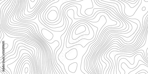 White wave paper curved reliefs abstract background. Abstract topographic contours map background. luxury topographic wavy pattern and geographic grid map design . Abstract lines background.