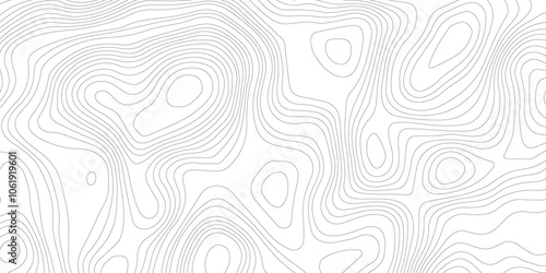 White wave paper curved reliefs abstract background. Abstract topographic contours map background. luxury topographic wavy pattern and geographic grid map design . Abstract lines background.