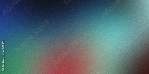 abstract gradient dark blue and teal green texture noise background for poster banner