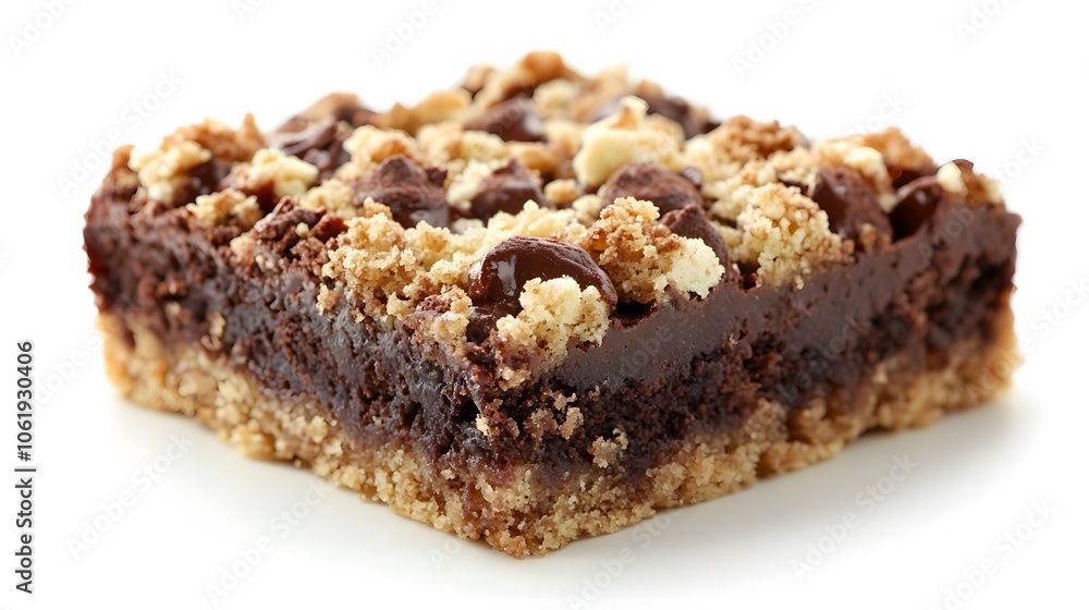 Food, Chocolate Streusel Cake, Photo Realistic, on White Background, Abstract Image, Texture, Pattern Background, Wallpaper, Cover and Screen of Smartphone, PC, Laptop, 9:16 and 16:9 Format Food, Chocolate Streusel Cake, Photo Realistic, on White Background, Abstract Image, Texture, Pattern Background, Wallpaper, Cover and Screen of Smartphone, PC, Laptop, 9:16 and 16:9 Format