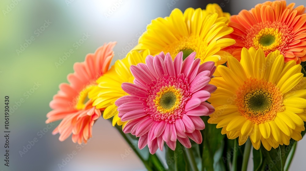Bright and Colorful Gerbera Daisies Arrangement Bright and Colorful Gerbera Daisies Arrangement
