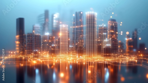 Smart City of the Future: Advanced Technology, Urban Networks, and Connected Living for Modern City Infrastructure and Sustainable Growth