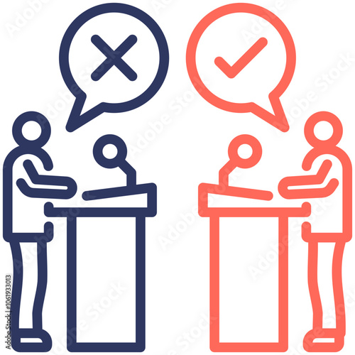 Debate Icon