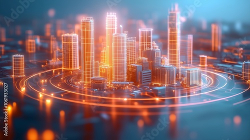 Smart City of the Future: Advanced Technology, Urban Networks, and Connected Living for Modern City Infrastructure and Sustainable Growth