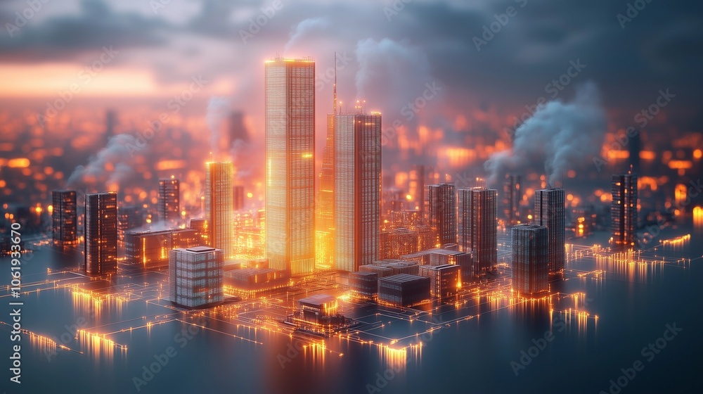 Smart City of the Future: Advanced Technology, Urban Networks, and Connected Living for Modern City Infrastructure and Sustainable Growth Smart City of the Future: Advanced Technology, Urban Networks, and Connected Living for Modern City Infrastructure and Sustainable Growth