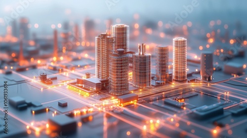 Smart City of the Future: Advanced Technology, Urban Networks, and Connected Living for Modern City Infrastructure and Sustainable Growth