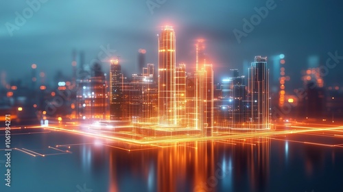Smart City of the Future: Advanced Technology, Urban Networks, and Connected Living for Modern City Infrastructure and Sustainable Growth