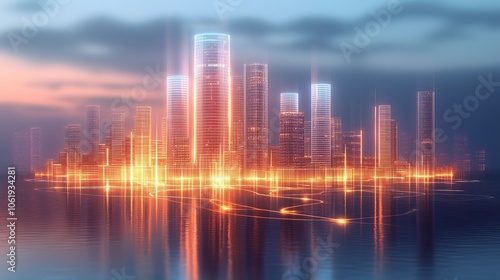 Smart City of the Future: Advanced Technology, Urban Networks, and Connected Living for Modern City Infrastructure and Sustainable Growth