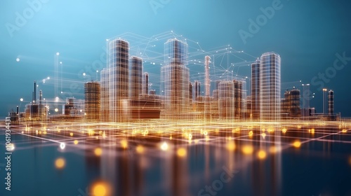 Smart City of the Future: Advanced Technology, Urban Networks, and Connected Living for Modern City Infrastructure and Sustainable Growth