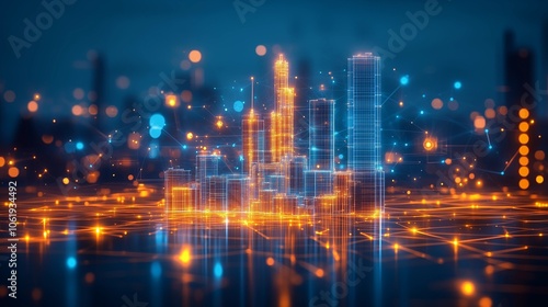 Smart City of the Future: Advanced Technology, Urban Networks, and Connected Living for Modern City Infrastructure and Sustainable Growth