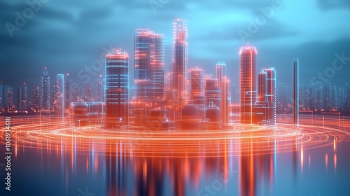 Smart City of the Future: Advanced Technology, Urban Networks, and Connected Living for Modern City Infrastructure and Sustainable Growth