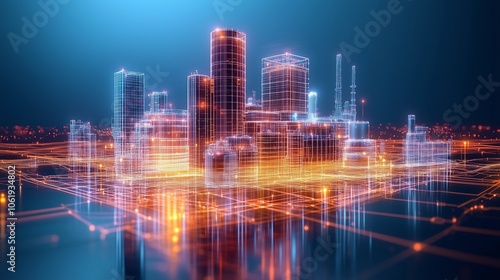 Smart City of the Future: Advanced Technology, Urban Networks, and Connected Living for Modern City Infrastructure and Sustainable Growth